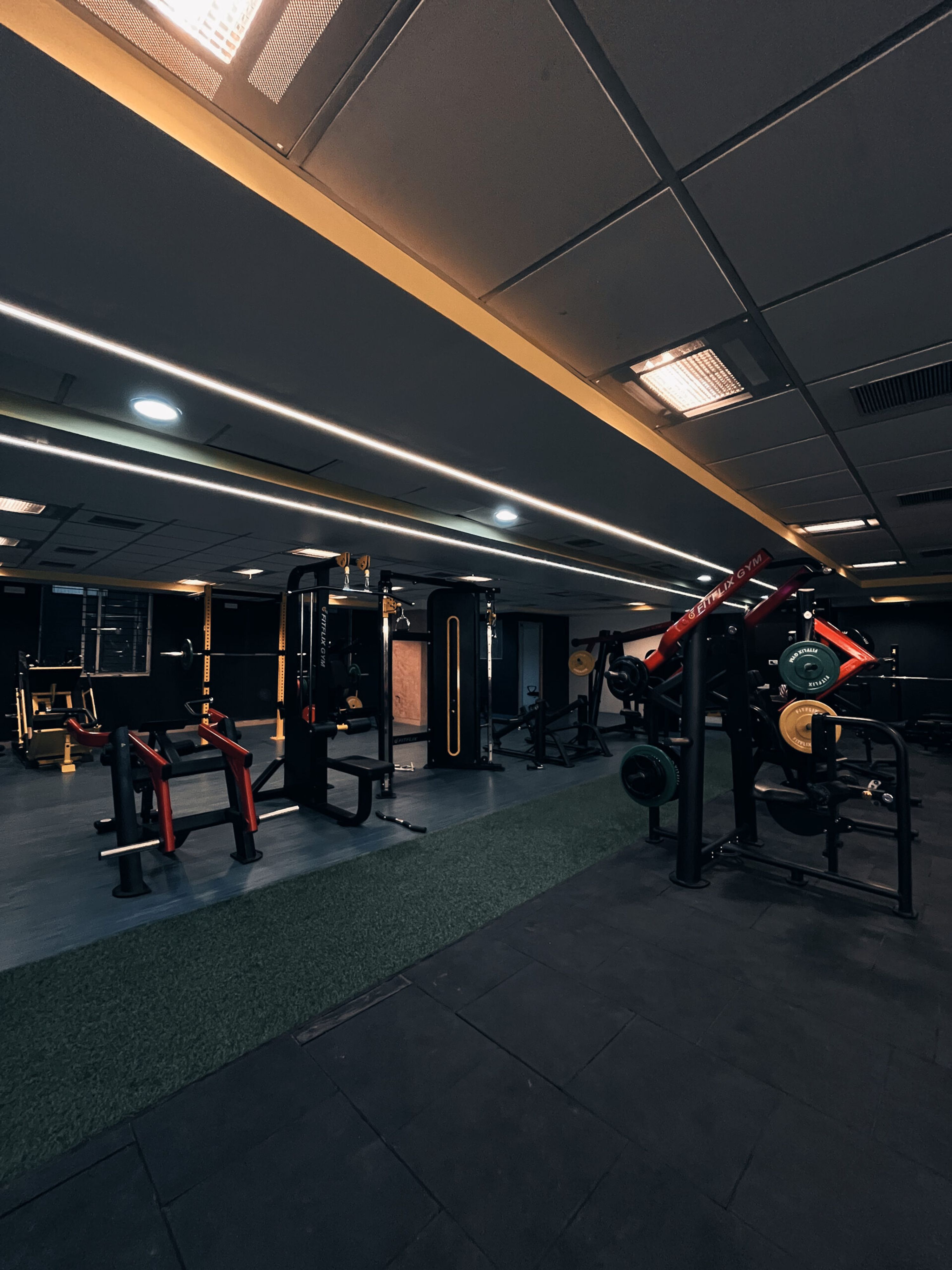 Training space at FitFlix Electronic City