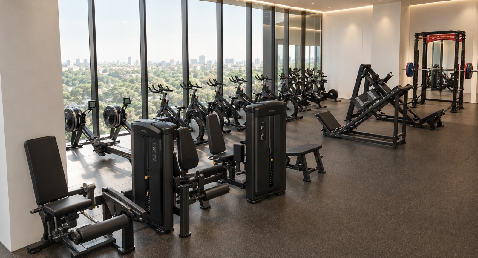 FitFlix Wellness Club Kompally, Hyderabad — strength training floor